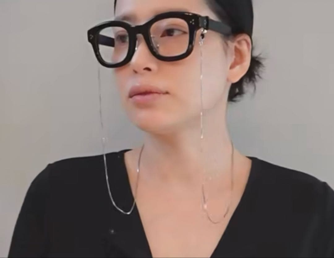 ETRE tokyo チェーングラスコード シルバー