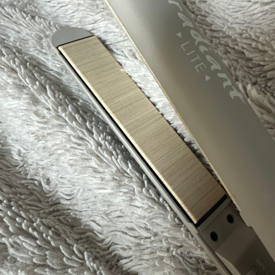 radiant ストレートヘアアイロン グレー