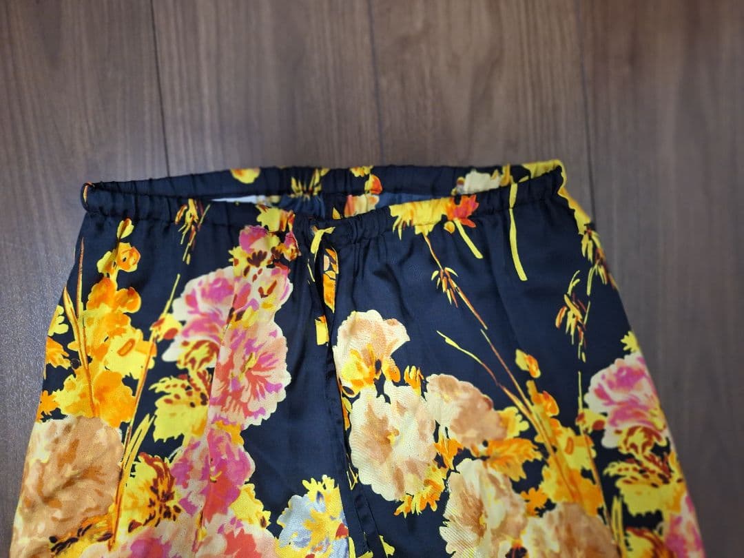 【DRESS VAN NOTEN】ドリスヴァンノッテン フラワープリントパンツ