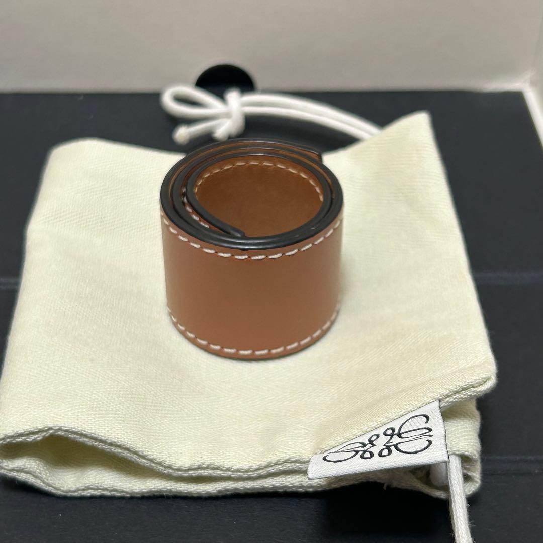 LOEWE ロエベ レザー ブレスレット バングル 箱 保存袋