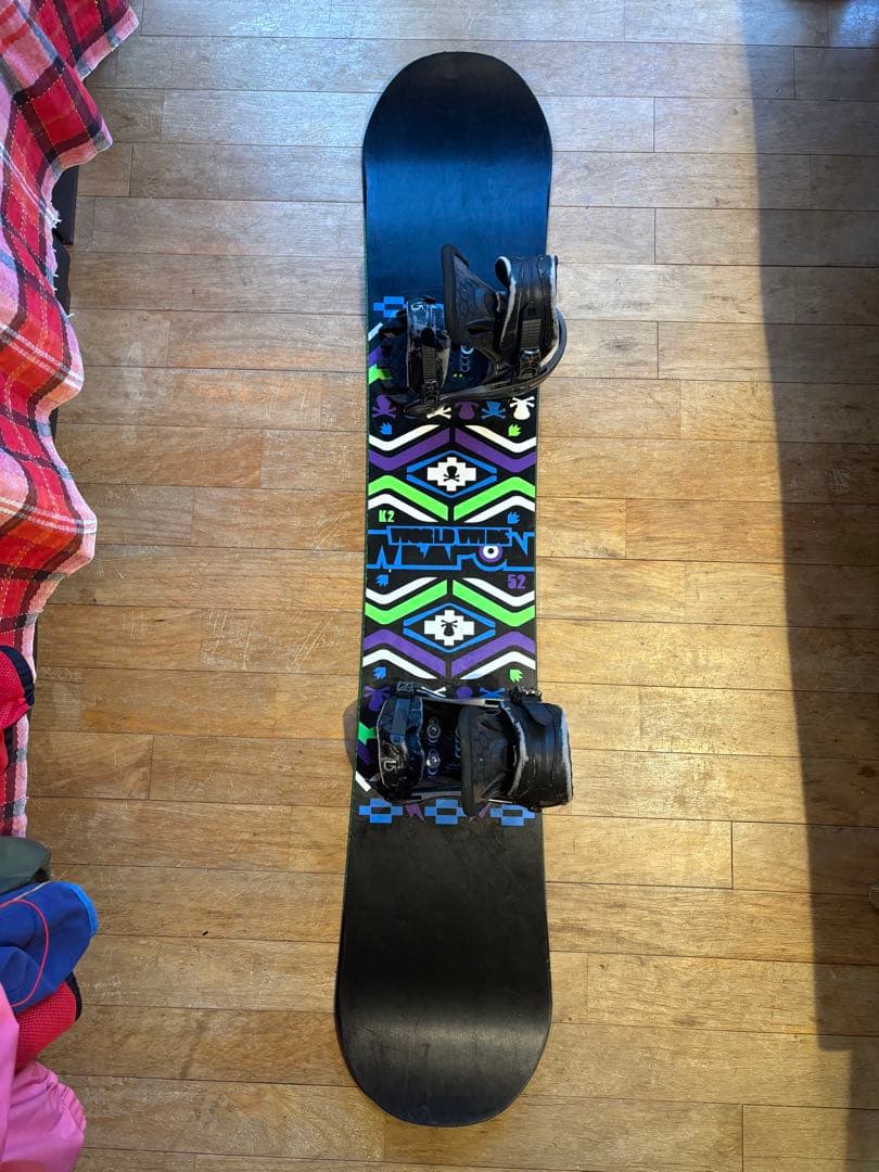 K2 WORLD WIDE WEAPON 152 / BURTON P1セット