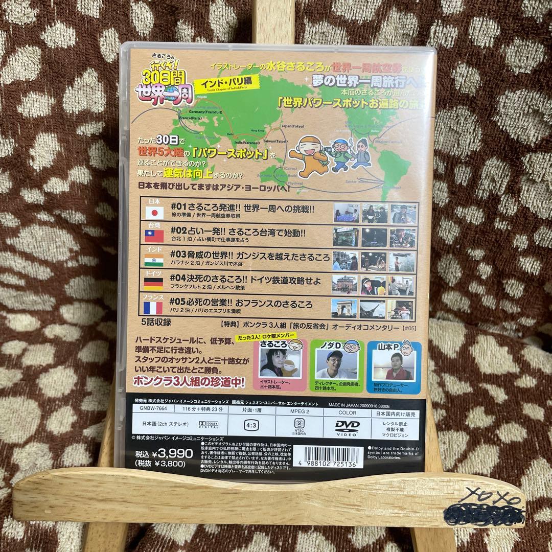 さるころの行くぞ!30日間世界一周 インド・パリ編