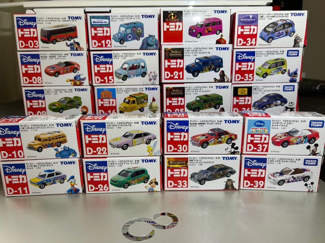 ディズニー　トミカコレクション　20台セット　まとめてどうぞ！