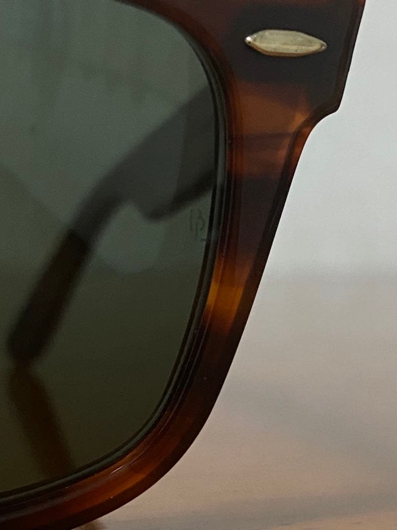 美品 80s B&L WAYFARER 1 AMBER MADE IN USA