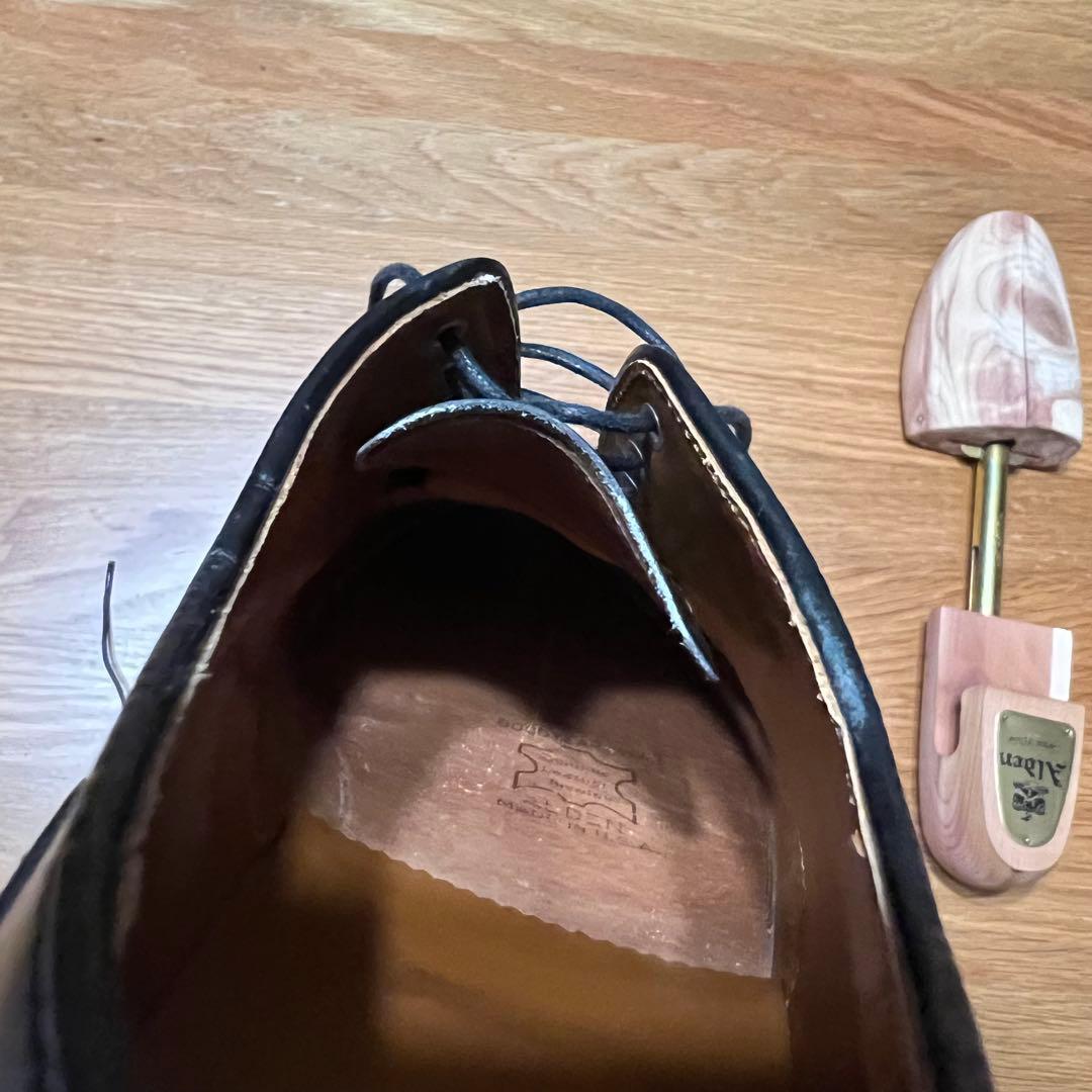 未使用 Alden 961 NST 7EEE ブラック カーフ