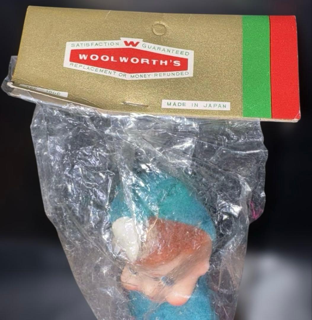 1960年代ヴィンテージクリスマスエルフ人形ニーハガーエルフで約20cm日本製