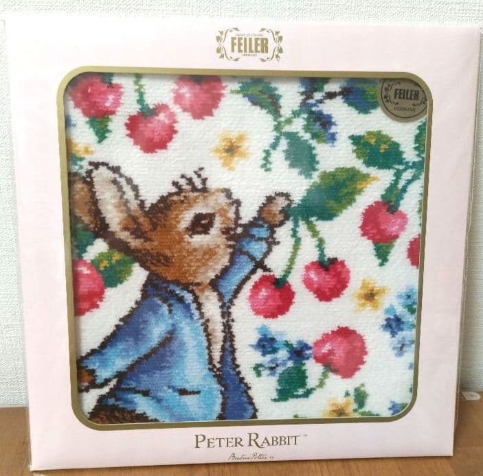FEILER ピーターラビット ハンカチ ３枚セット