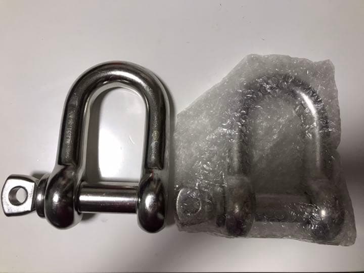 トラスコ　ステンレスネジシャックル　２個セット