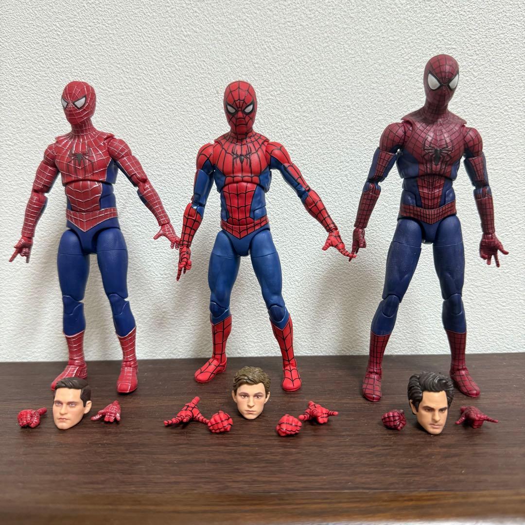 マーベルレジェンド　スパイダーマン　ノーウェイホーム　3体セット