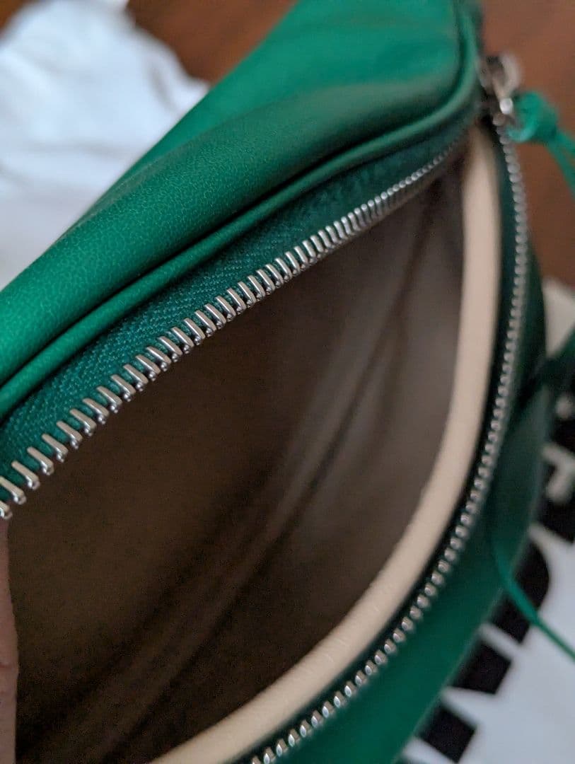 2022ss JIL SANDER ムーンベルトバッグ グリーン ボディバッグ