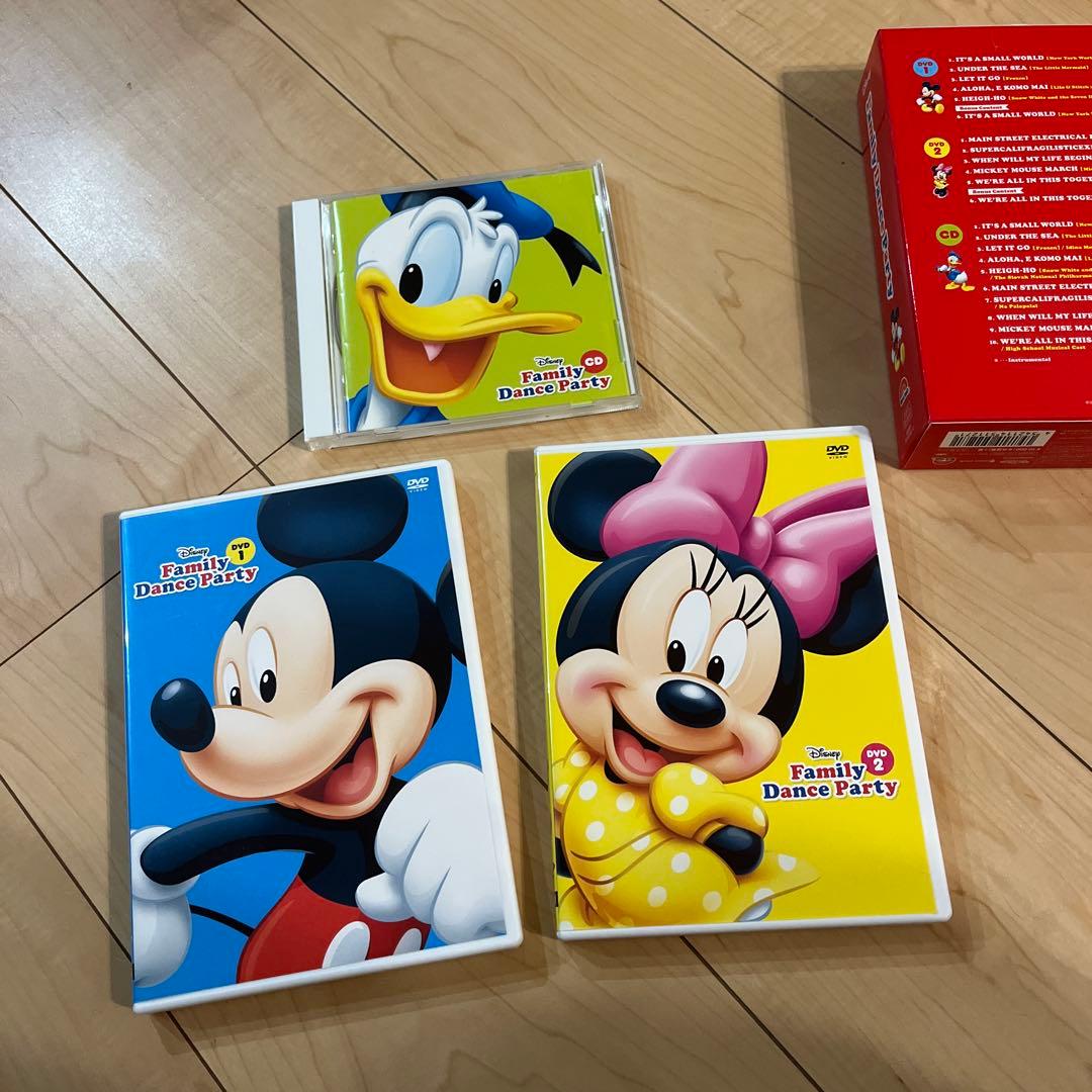 DWE Disney Family Dance Party DVD 3枚組
