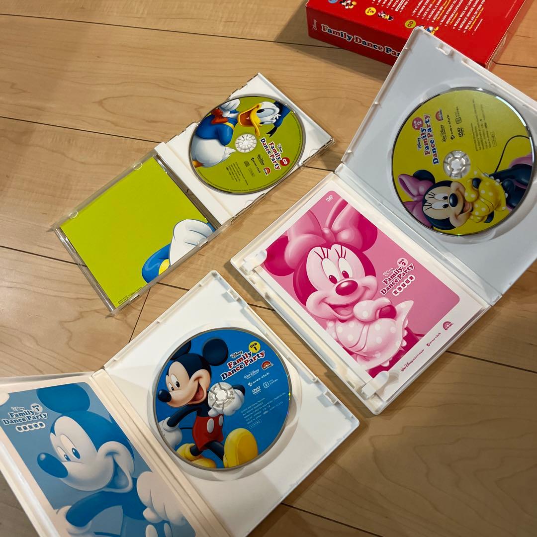 DWE Disney Family Dance Party DVD 3枚組