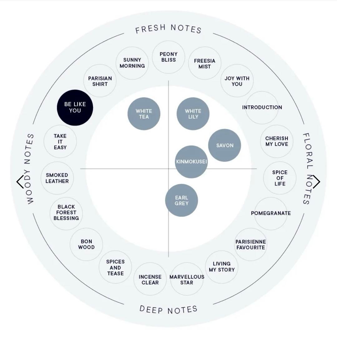 shiro BE LIKE YOU オードパルファン