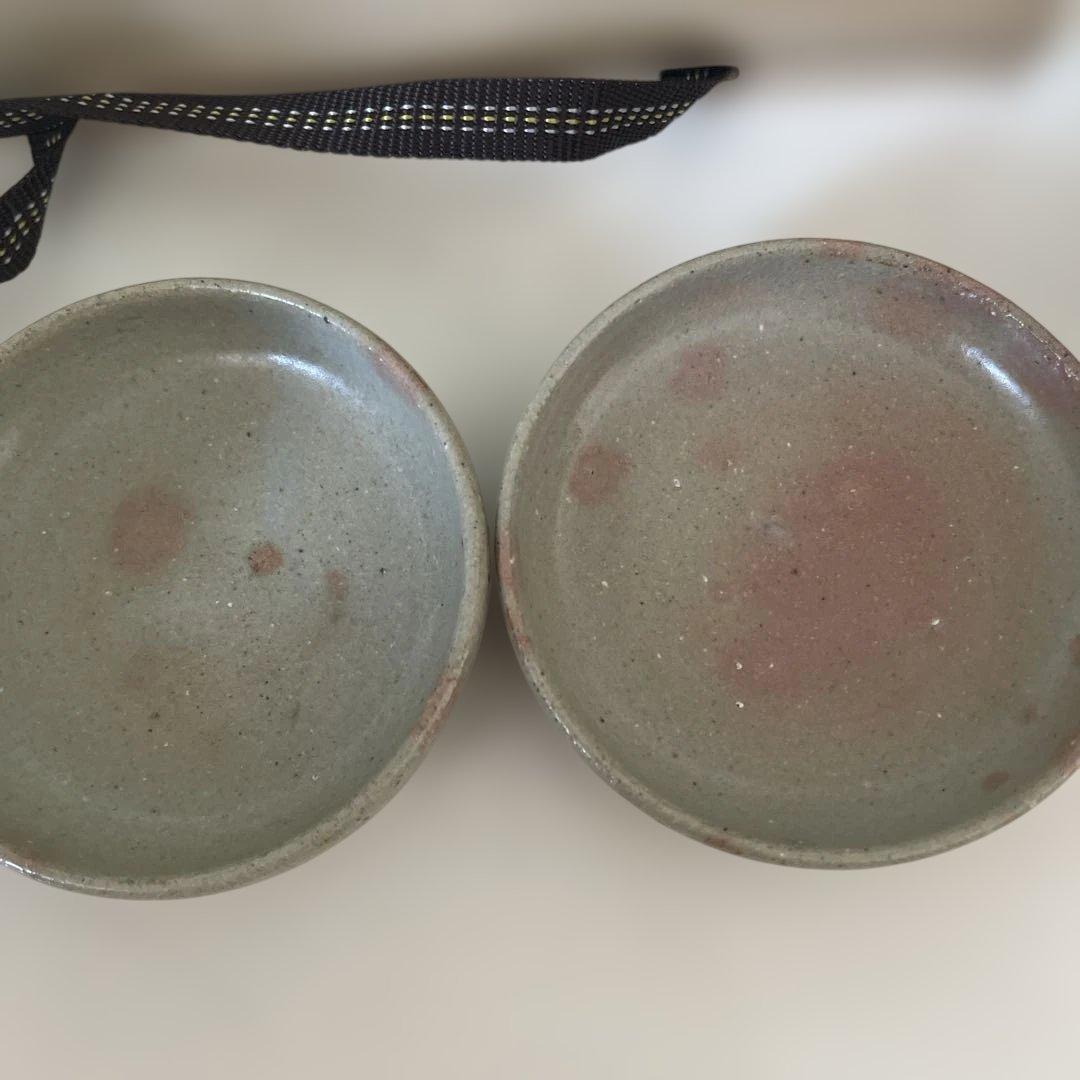 韓国の陶器製お香立て2個セット　ヴィンテージ