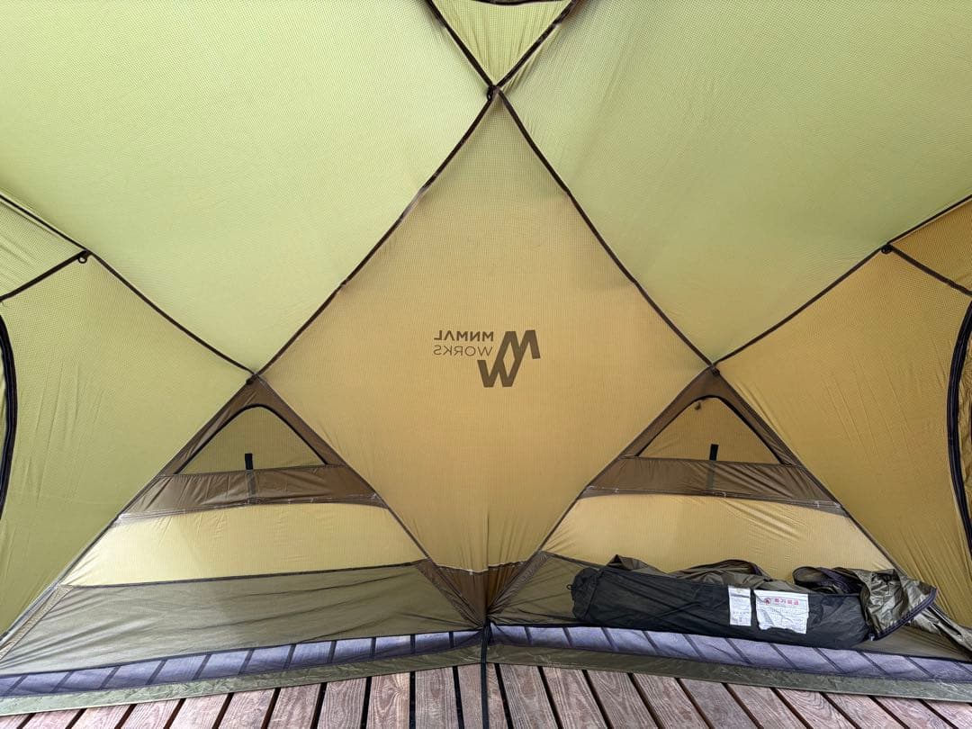 ミニマルワークス シェルターG メッシュドア2/TPUドア1/グランドシート付き