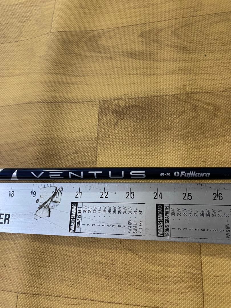 378 フジクラ　ペンタスブルー　6S キャロスリーブ付　ドライバー用