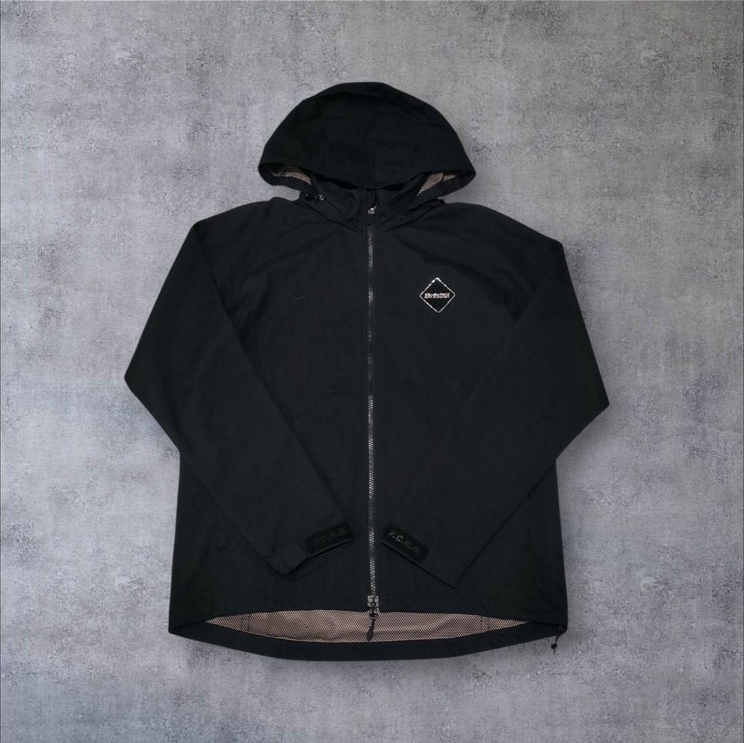 美品 FCRB ブリストル NIKE ナイキ ラインストーン ジャケット 黒 M