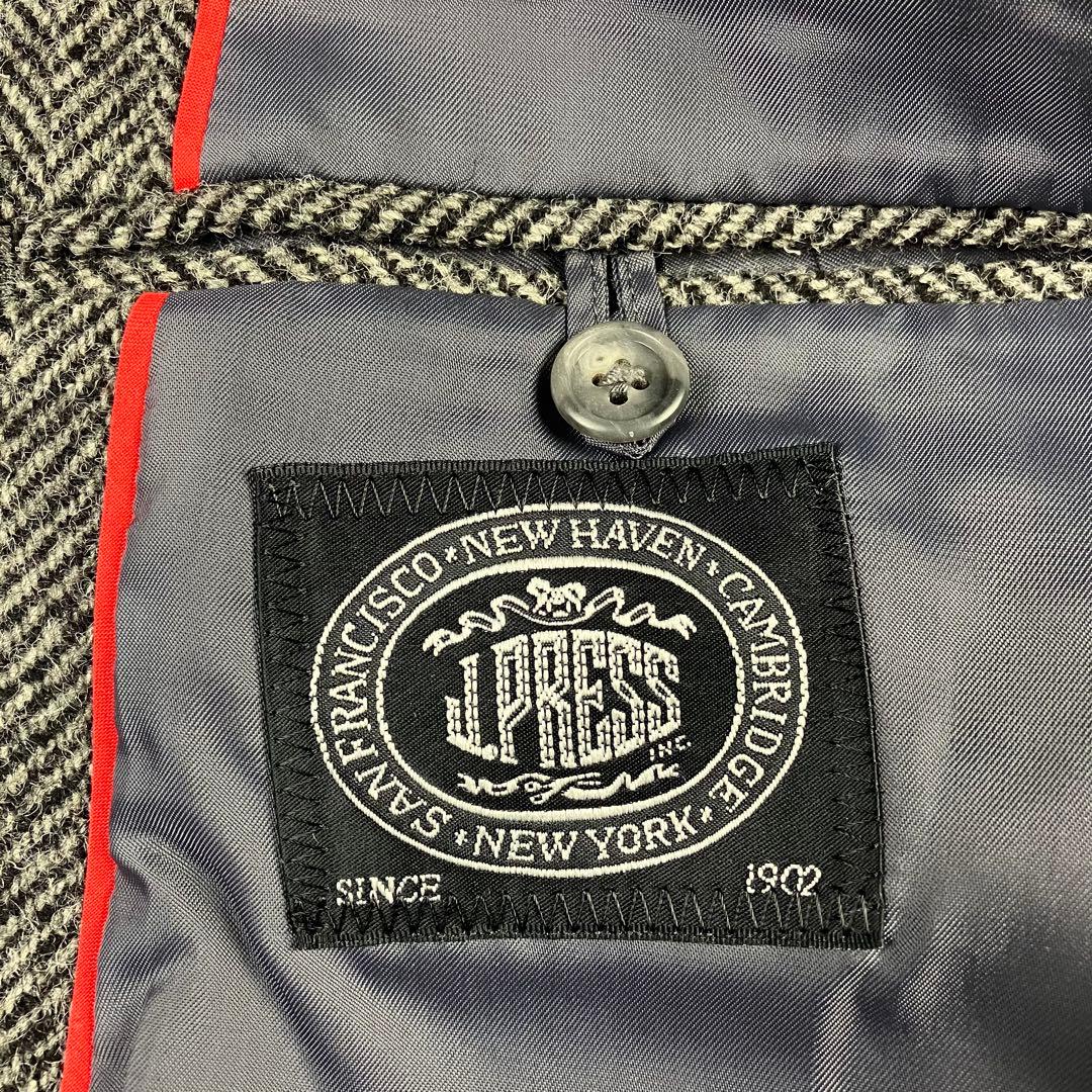 J.PRESS ウール100% ヘリンボーン テーラードジャケット 日本製 通勤
