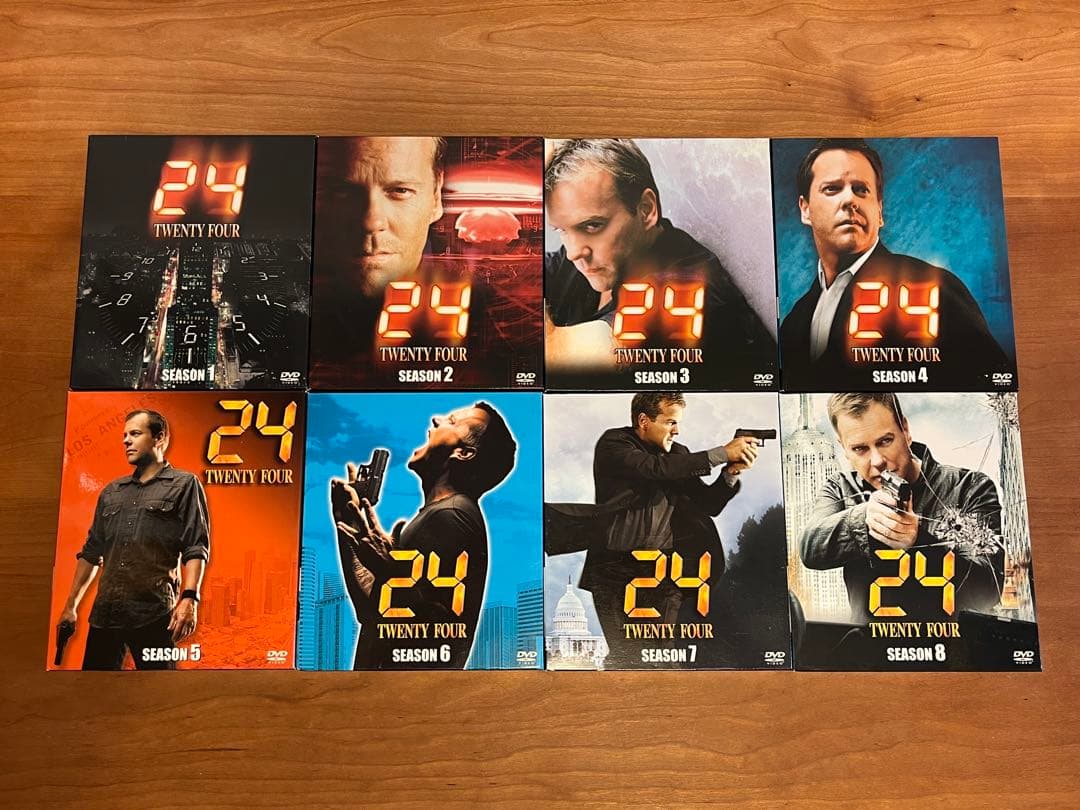 値下げ24 -TWENTY FOUR DVDコンパクトボックス全巻( 1〜8 )