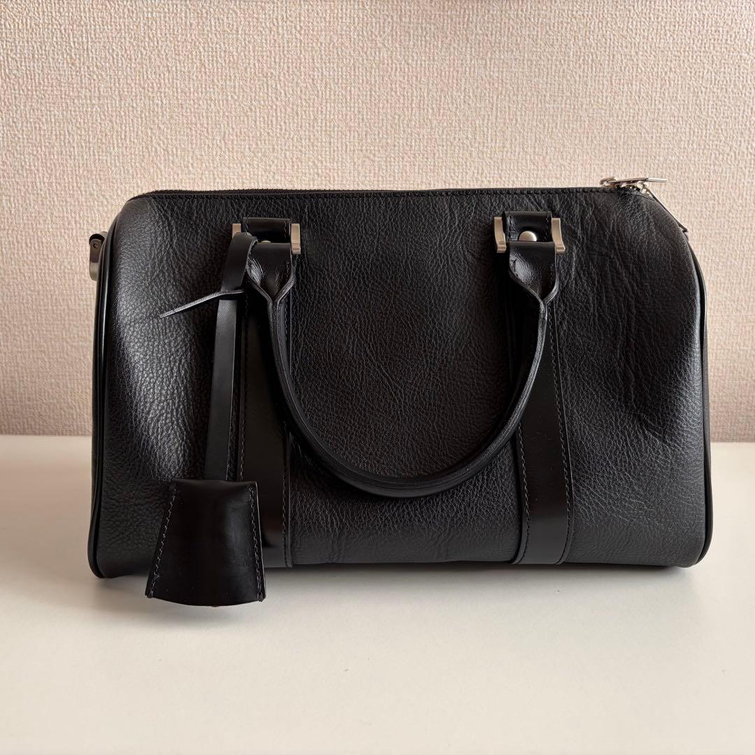 MBハイエンドレザーショルダーバッグ　ブラック