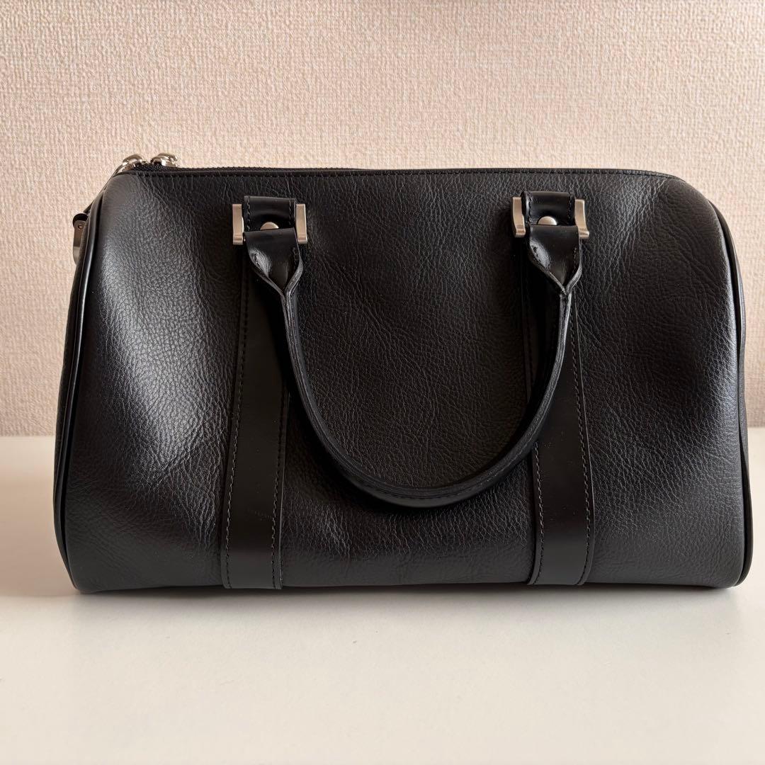 MBハイエンドレザーショルダーバッグ　ブラック