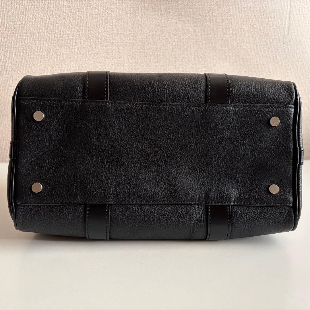 MBハイエンドレザーショルダーバッグ　ブラック