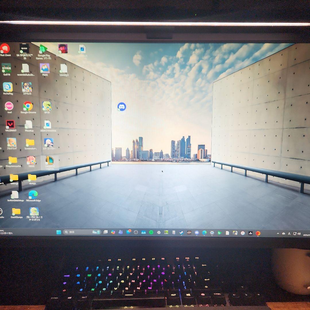 【sk8er】 ゲーミングPC、モニター