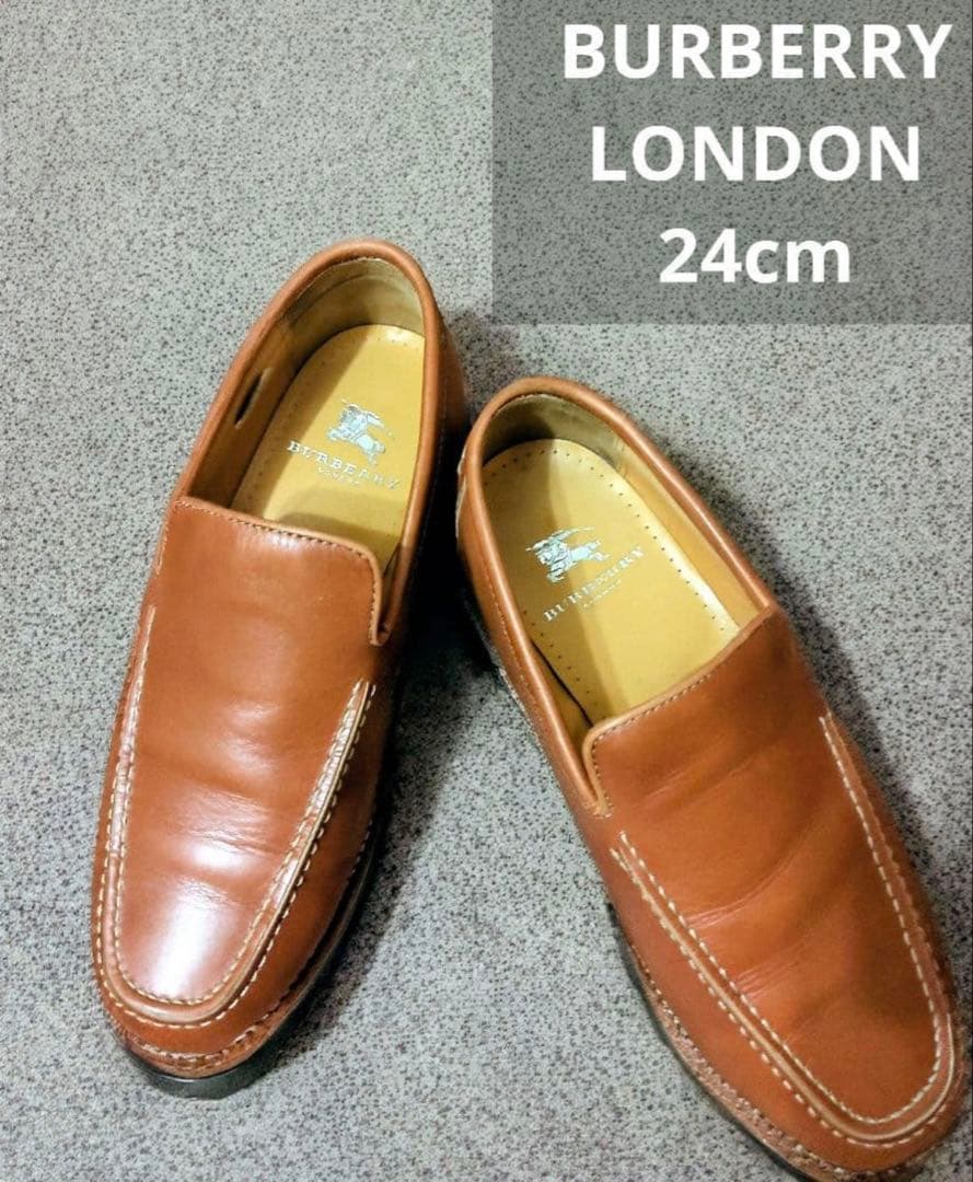 セットバーバリー　ブラックレーベル ジャケット ブラック＆ローファーのセット