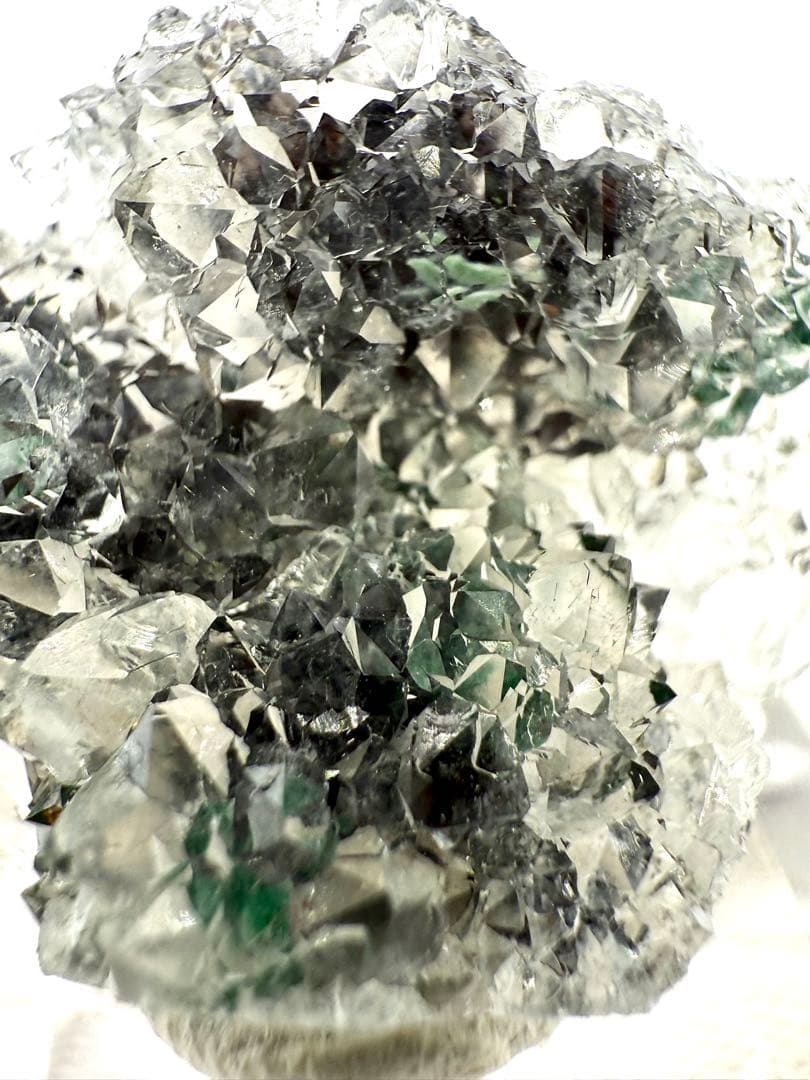 マラカイト　イン　クォーツ　原石　鉱物　標本　天然石　石