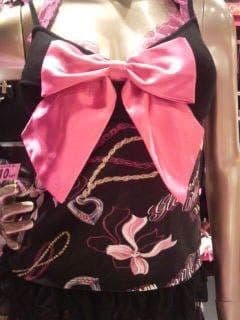 MA＊RS マーズ MA*RS 店舗限定 アクセサリー柄 リボン付きキャミソール