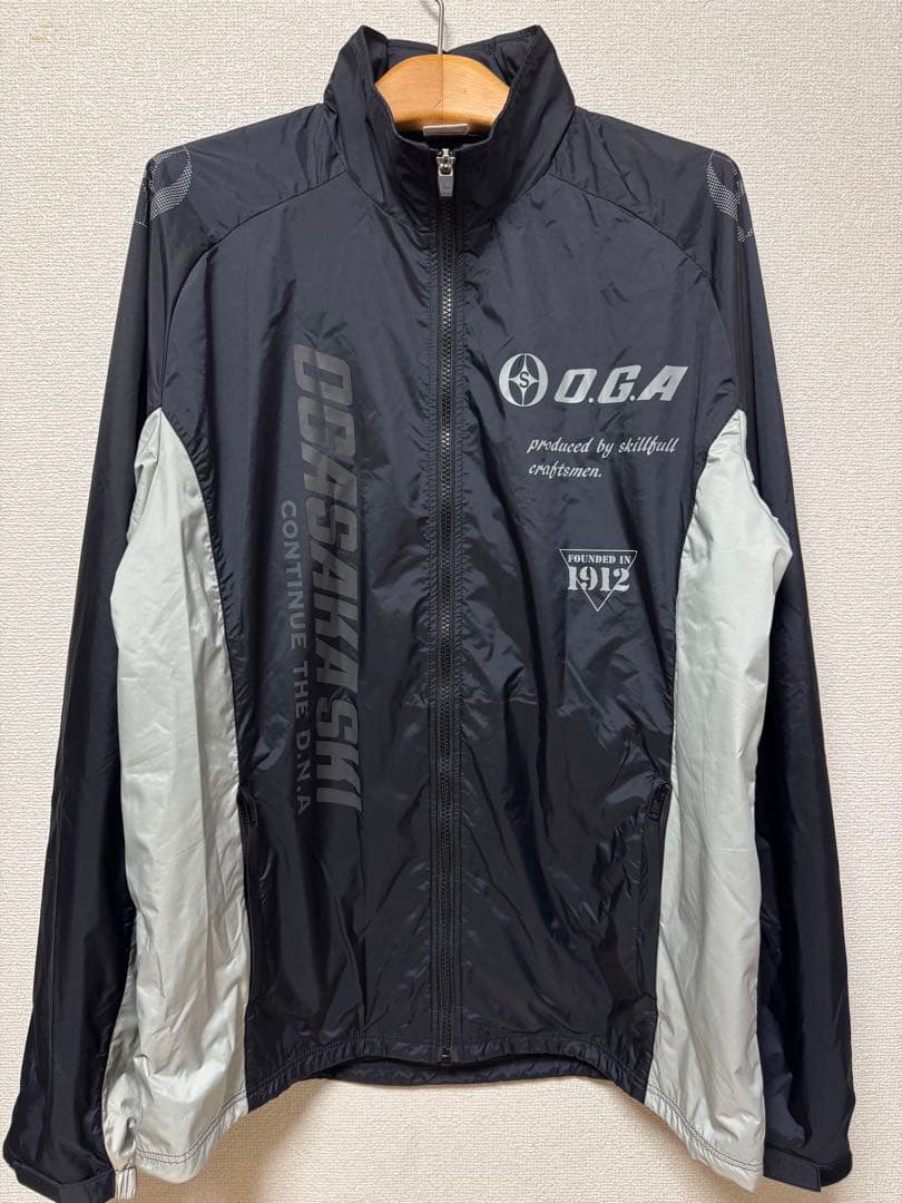 春トレにも★オガサカ OGASAKA ウインドブレーカーセットアップ L