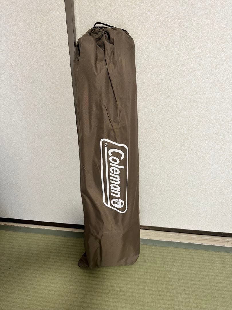 Coleman アウトドアチェア ブラウン　リクライニング3段階