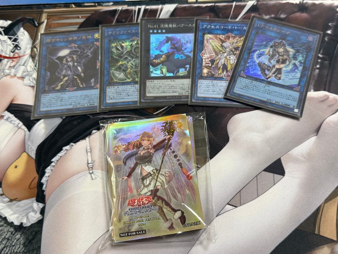 遊戯王OCG 霊獣デッキ　精霊獣使いレラ スリーブ70枚付き 25thシク多数