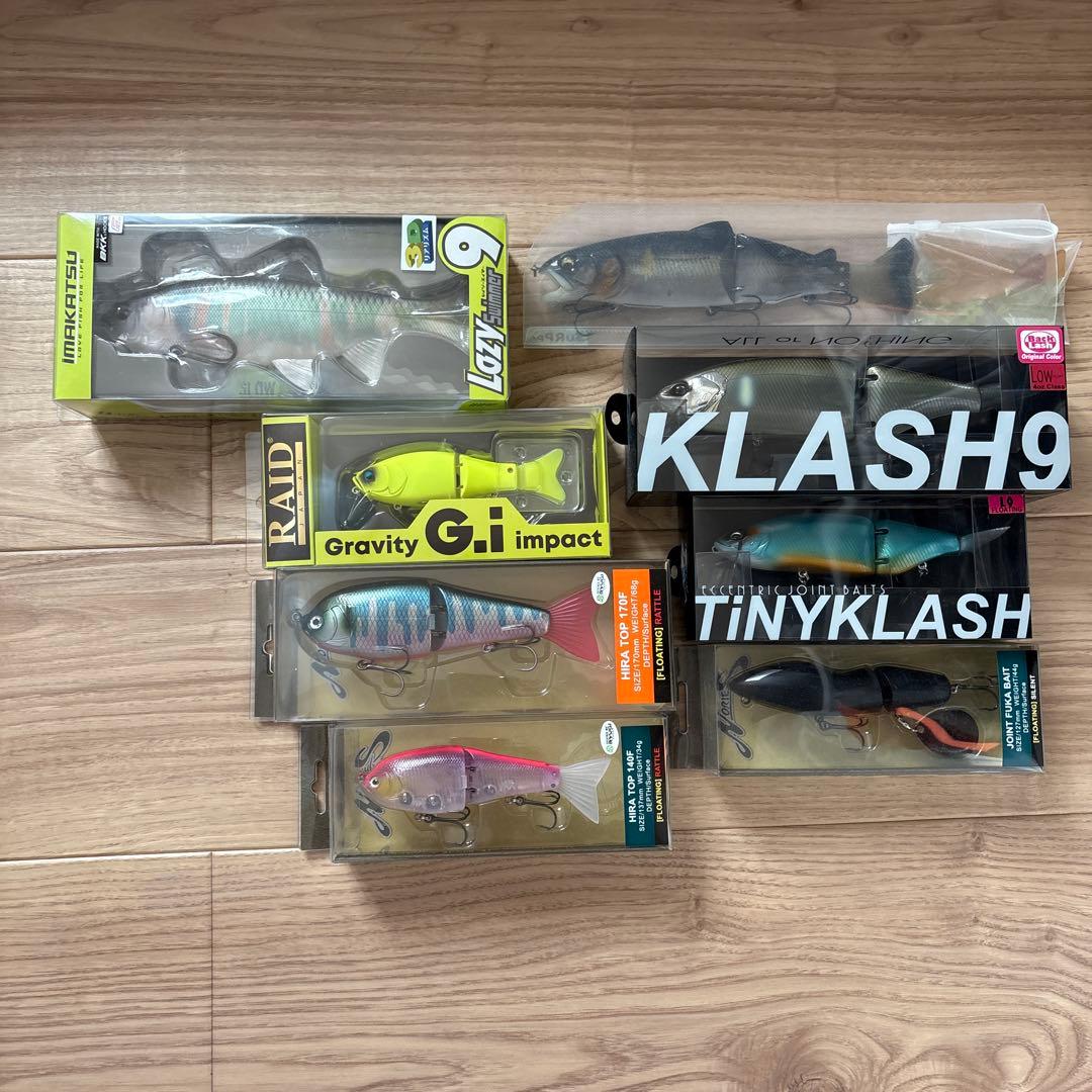 ルアー　セット　ビックベイト　タイニー　ヒラトップ