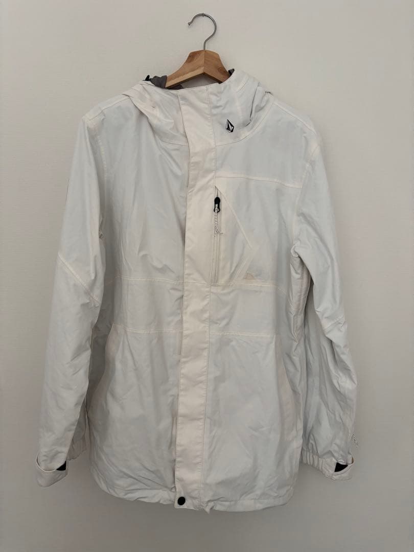 VOLCOM GORE-TEX ホワイトジャケット M