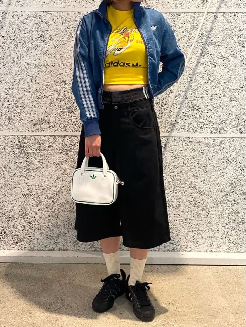 adidas アディダス アディカラー デニム トラックトップ ジャケット