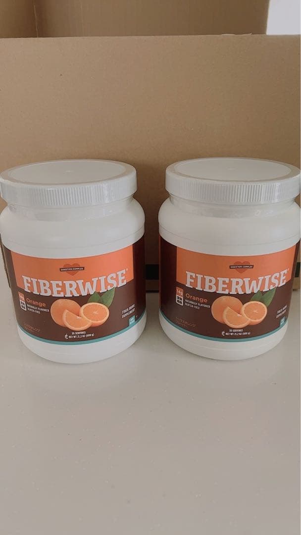 新品未開封メラルーカ　ファイバーワイズ糖類無添加 シトラスオレンジ 2個セット