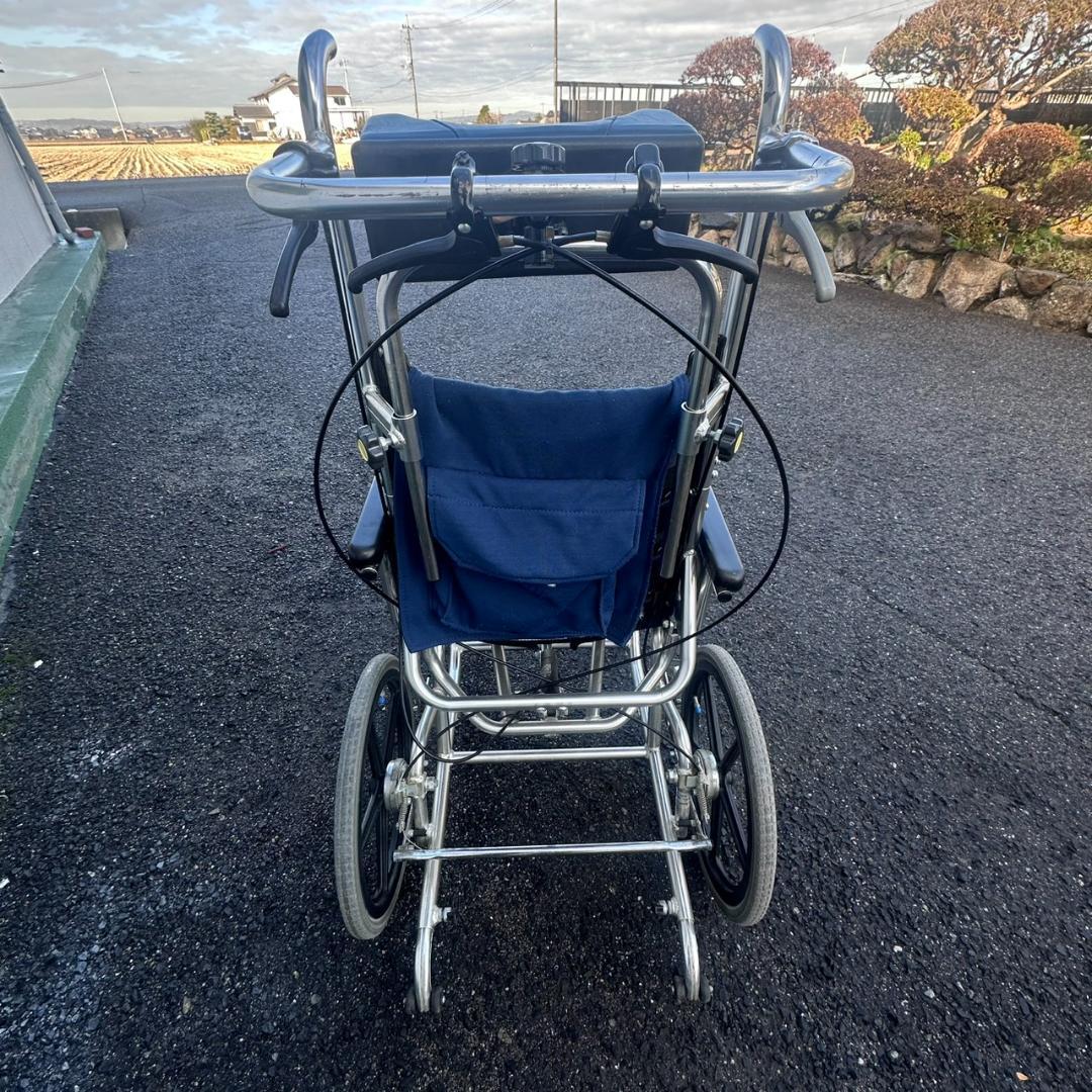 松永製作所 ティルト&リクライニング車いす 介助式