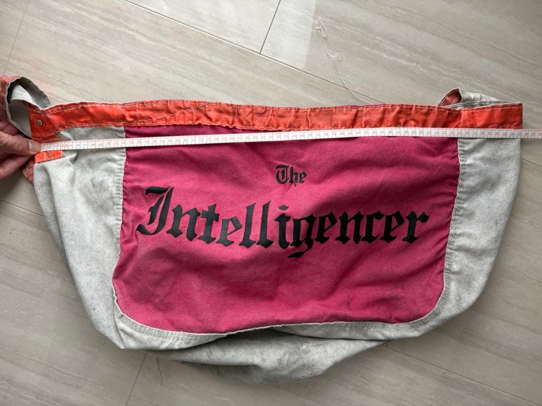 70s 2tone ニュースペーパーバッグ