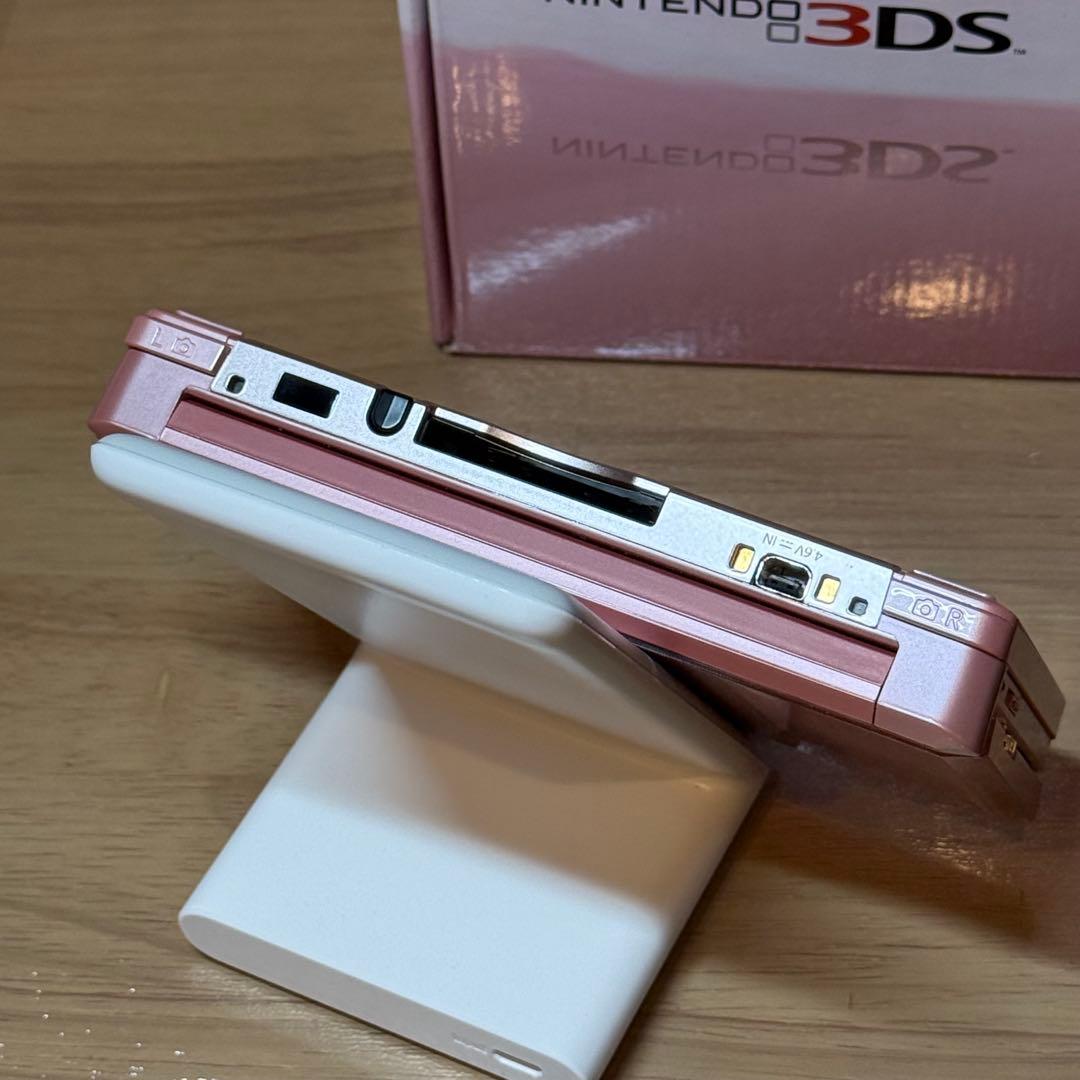 6-021【美品】ニンテンドー3DS ミスティピンク 箱付き