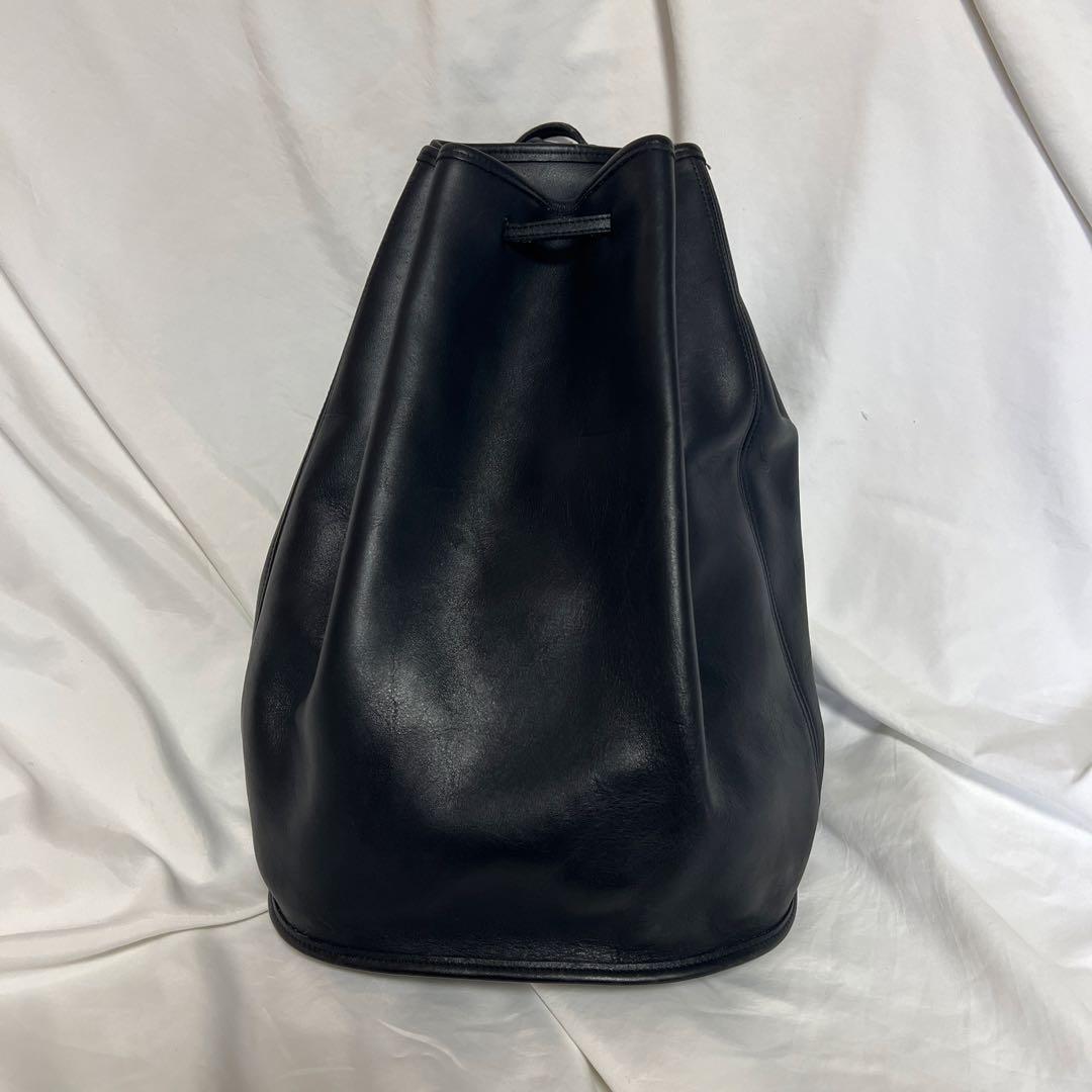 OLD COACH オールドコーチ 9929 巾着型 ブラック