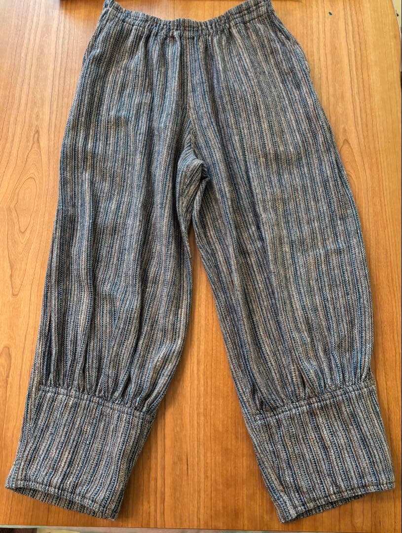 うさとの服❣️ ストライプカジュアルパンツ