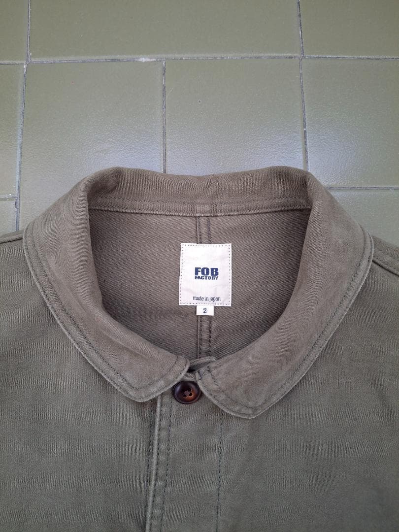FOB FACTORY フレンチ モールスキン ジャケット サイズ2, M