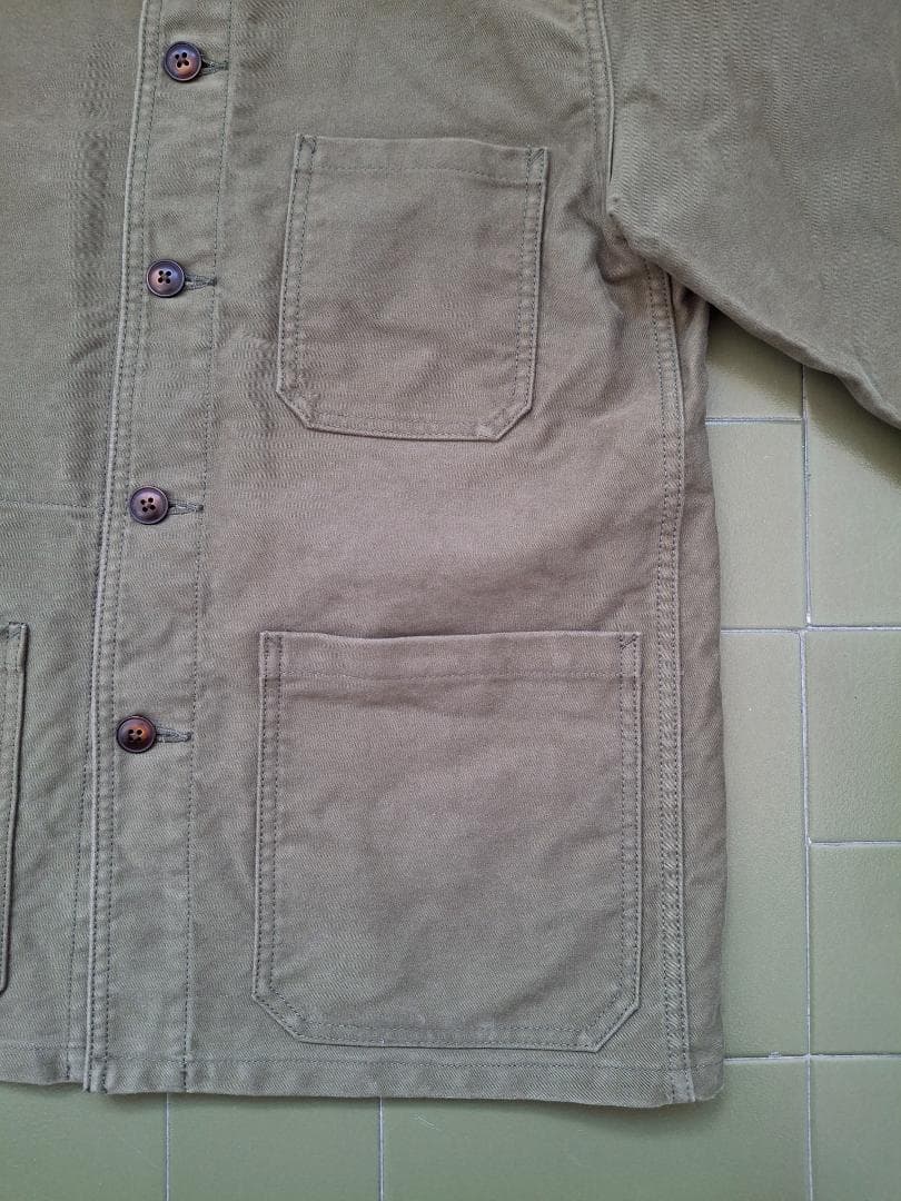 FOB FACTORY フレンチ モールスキン ジャケット サイズ2, M