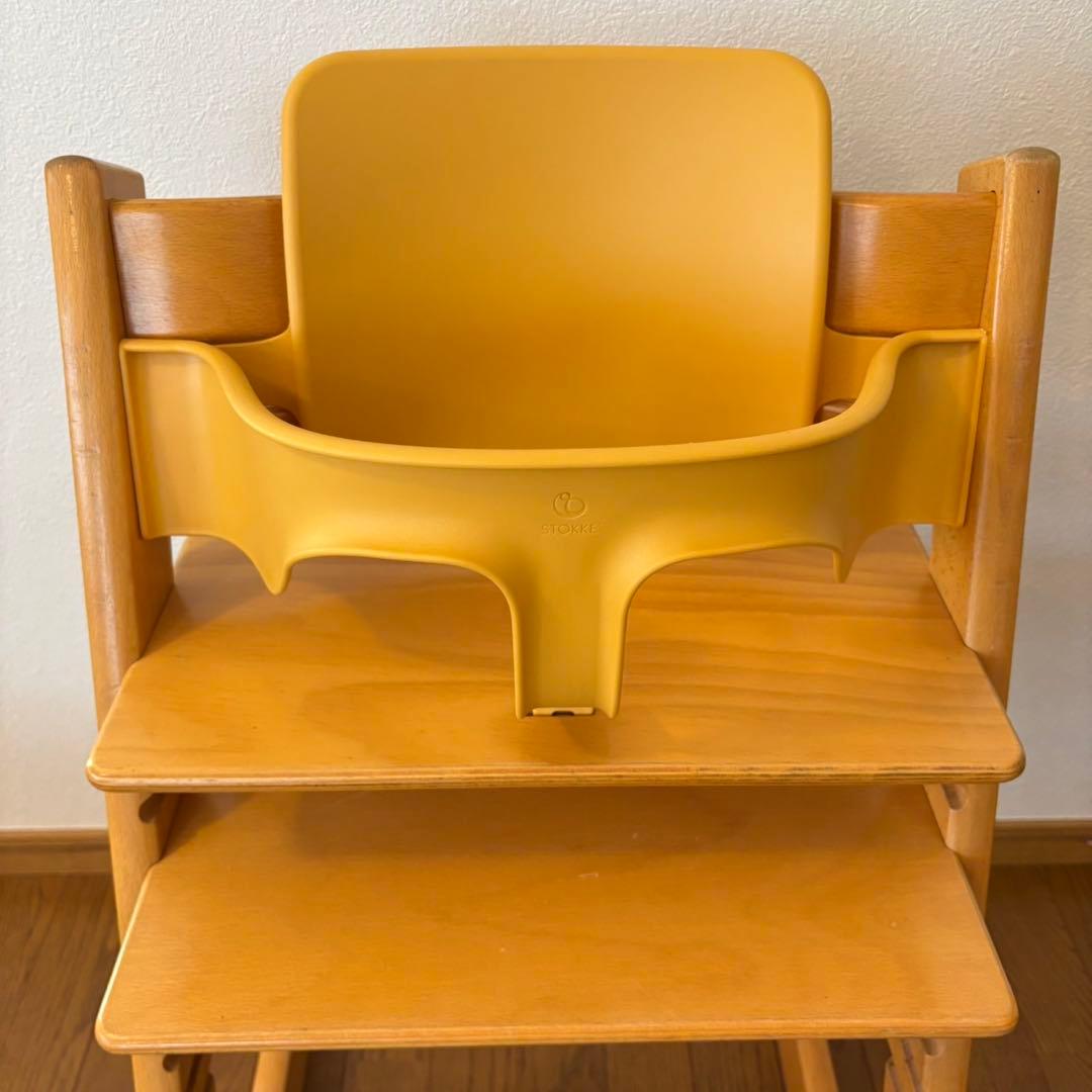 ストッケ　トリップ トラップ　ベビーチェア+ベビーセット　ナチュラル