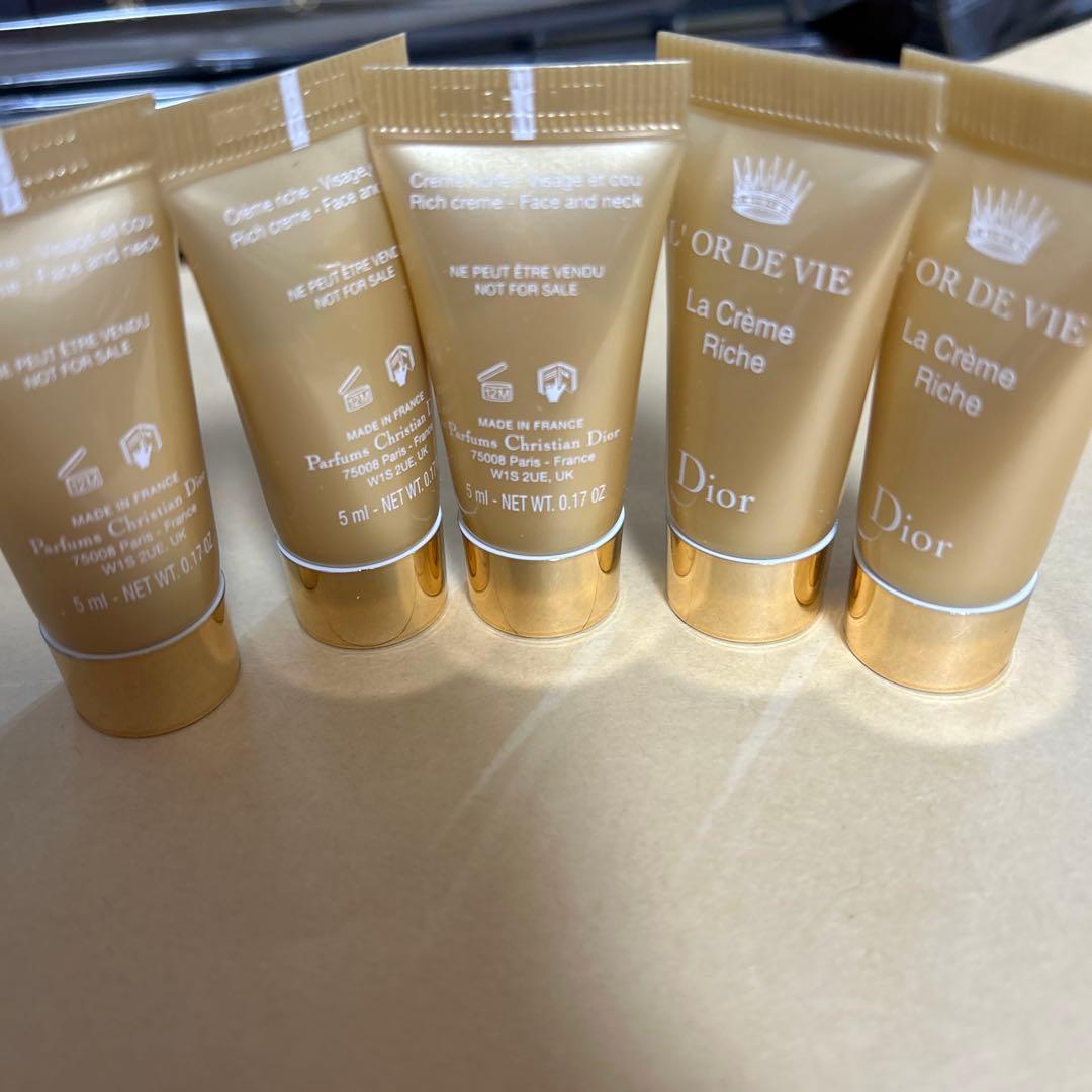 Dior L'OR DE VIE La Crème Riche 5本セット