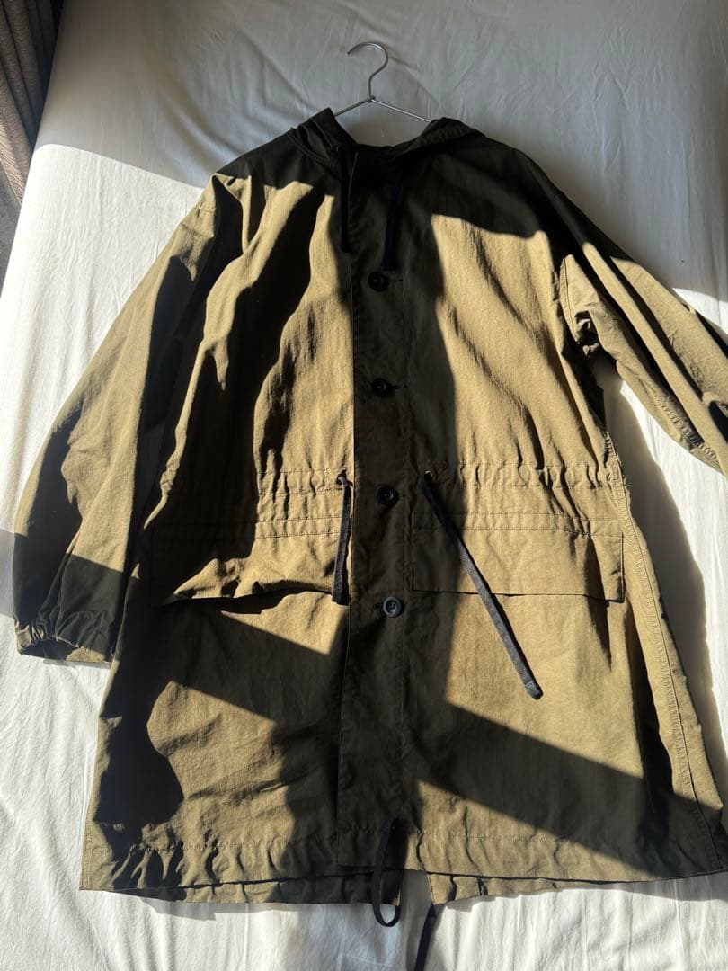 MHL, フード付きモッズコート Lサイズ