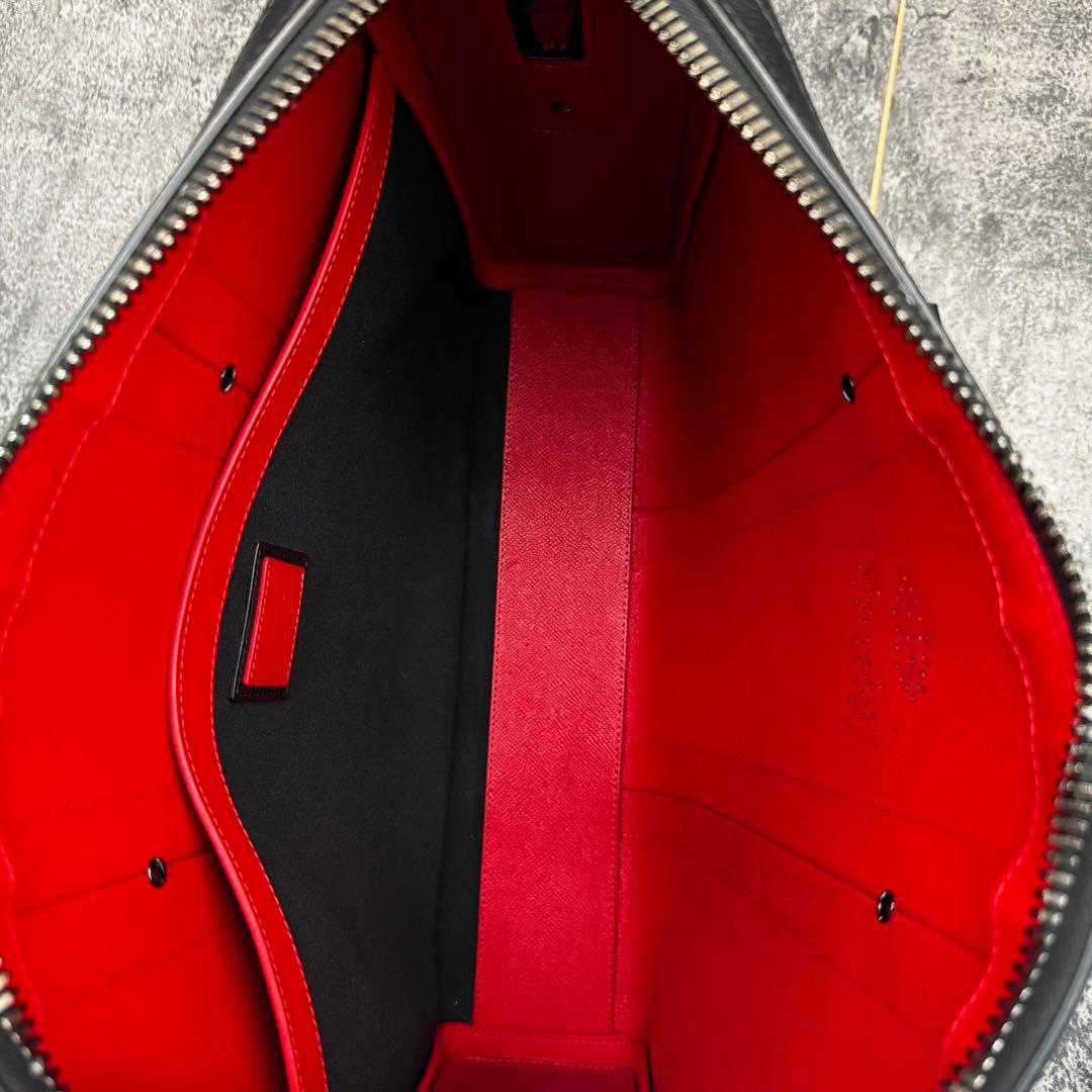 極美品 希少✨クリスチャンルブタン 2way ブリーフケース 斜め掛け レザー