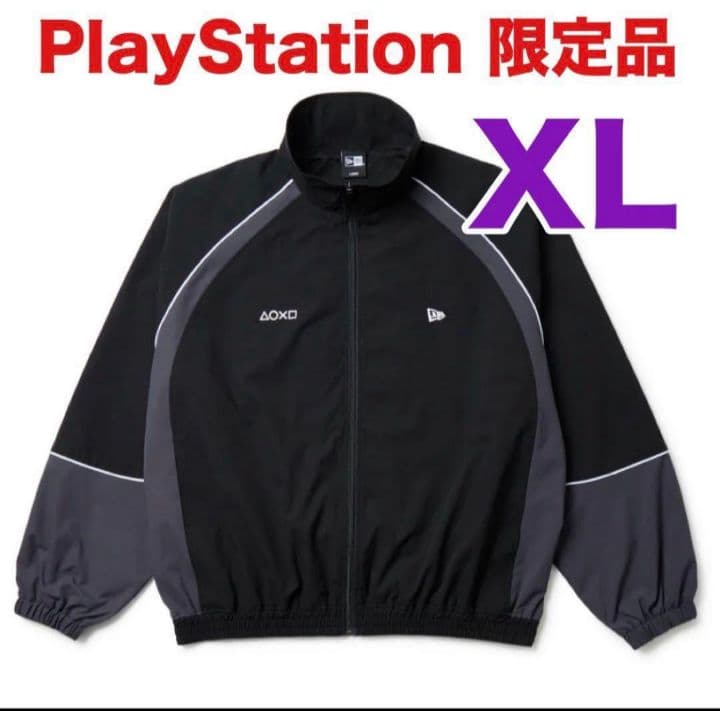 NEW ERA トラックジャケット PlayStation ブラック XL