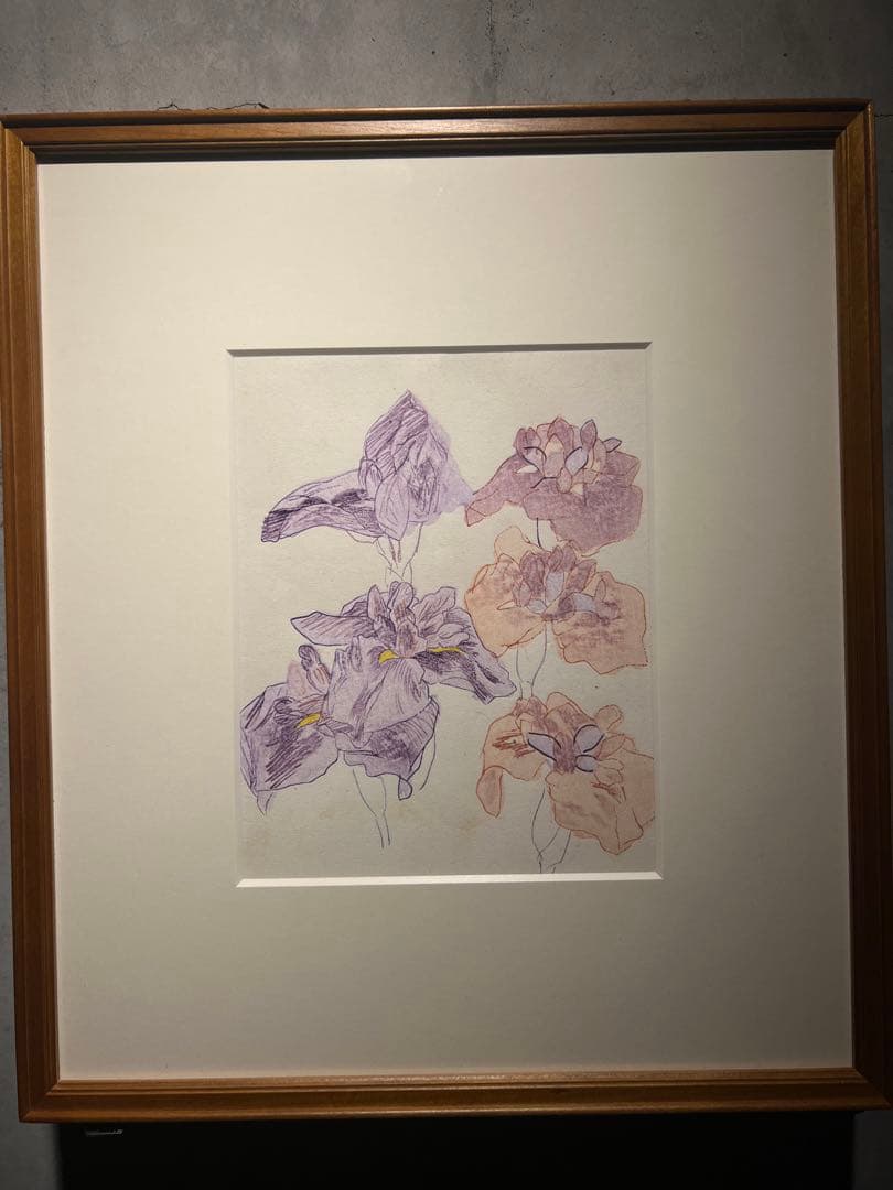 専用ほかの方発送致しません福田平八郎【あやめ】